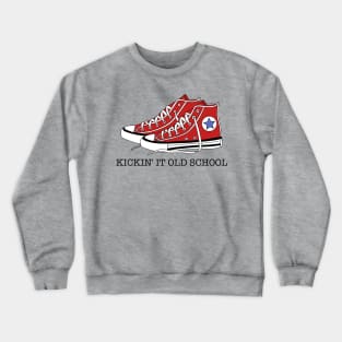 Old School Retro Sneakers Crewneck Sweatshirt